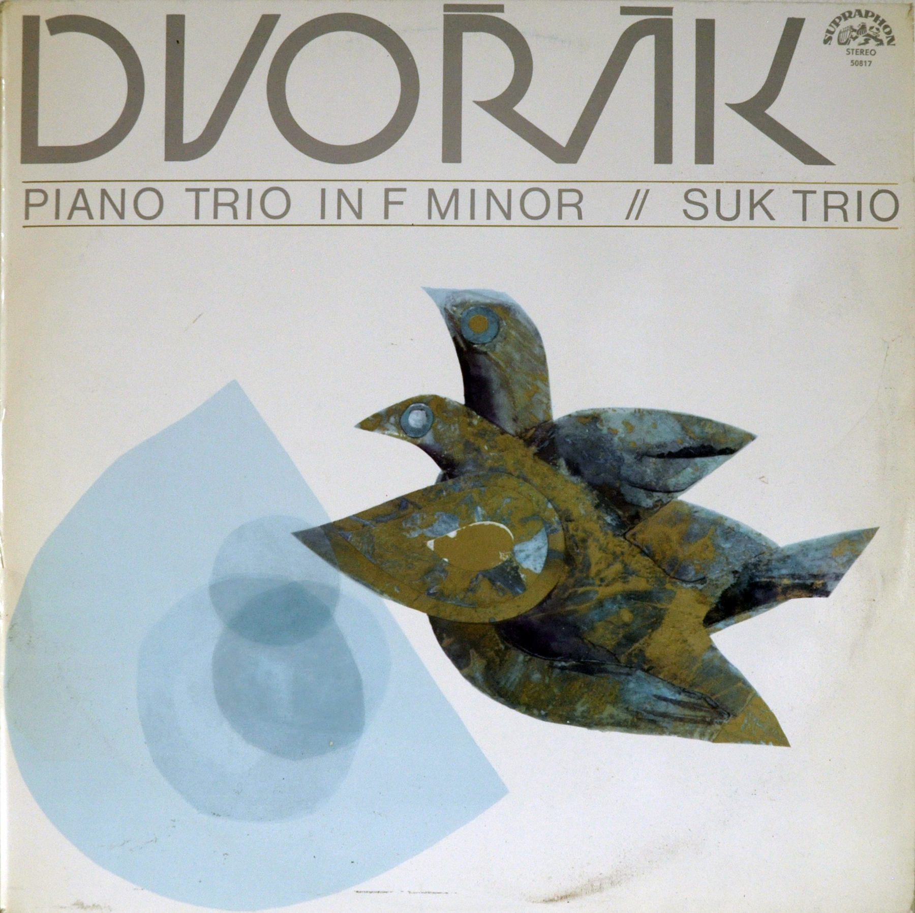 Acheter disque vinyle DVORAK Antonin  - Suk Trio Piano Trio in F ninor a vendre